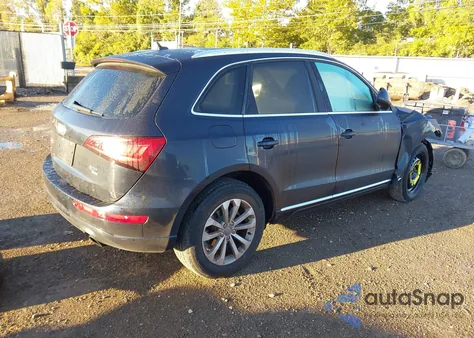 2014 Audi Q5 2.0T Premium from USA, damaged, VIN WA1CFAFPXEA011637